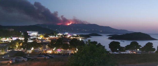  Pohľad na Korfu z dediny Ksamil v Albánsku, zdroj: Jacek