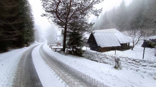 MAPA snehu: Od západu prichádza sneženie. Susedov zasype sneh