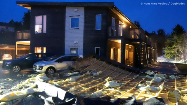 Búrka Ingunn spôsobila veľké škody. Vietor dosiahol rýchlosť až 223 km/h