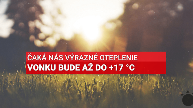 Na Slovensko dorazí tropický vzduch. Bude až +17 °C