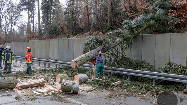 Búrka Lolita v Európe: Silný vietor zranil niekoľko ľudí