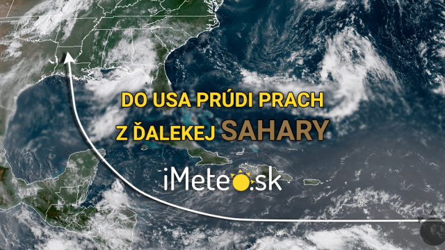 Do USA sa dostal prach z ďalekej Sahary