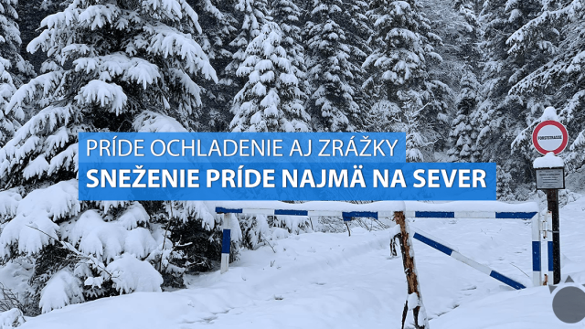 Sneženie opäť dorazí na Slovensko. Nebude však snežiť všade