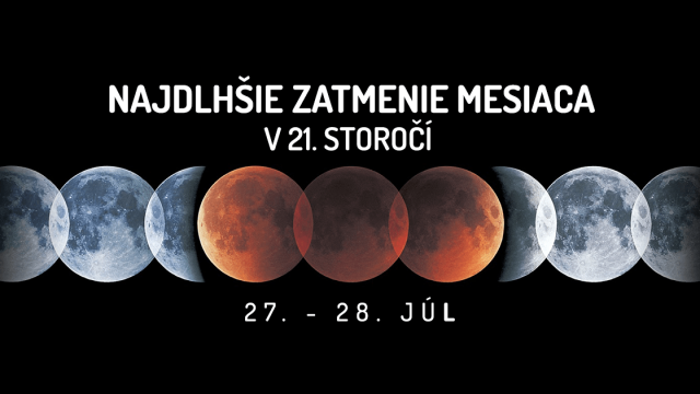 Koncom júla nás čaká jedinečné zatmenie Mesiaca