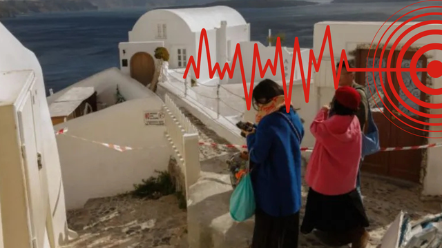 Na Santorini vyhlásili MIMORIADNY STAV. Nikto nevie, čo teraz príde