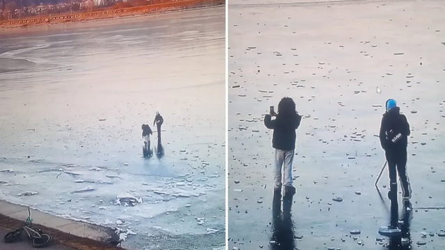 ŽILINA: Deti sa hrali na zamrznutom vodnom diele. Mohlo to dopadnúť katastrofálne