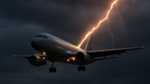 Lietadlo do Paríža zasiahol blesk. Na palube bol aj známy tenista