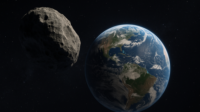 O pár hodín sa k Zemi priblíži „kamenný obor“. Blízky prelet asteroidu môžete aj pozorovať