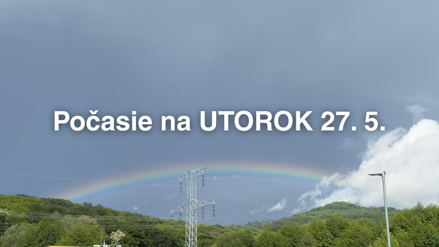 Búrky pomaly doznievajú. Zajtra nás čaká oveľa krajšie počasie i príjemné teploty