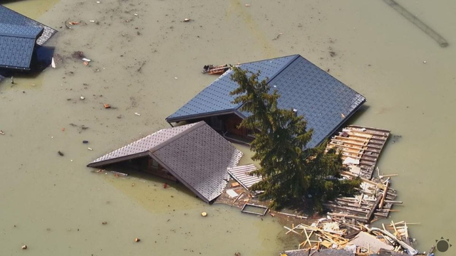 Najnovšie FOTO a VIDEO: Hrozivé zábery z dediny Blatten. Zničené je úplne všetko