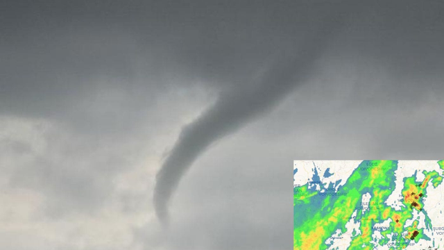 Búrlivé počasie dnes prinieslo do našej oblasti TROMBU