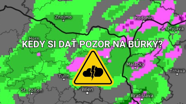 VÝSTRAHA: Búrky sa blížia. Toto je ČAS, kedy a kde si treba dať pozor