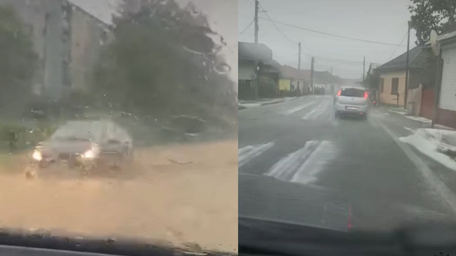 VIDEO: KRÚPY a voda sa valia ulicami v okolí Revúcej