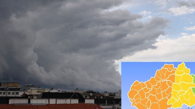 MAPY búrok: Vietor večer bude spôsobovať škody a to najmä v týchto častiach krajiny