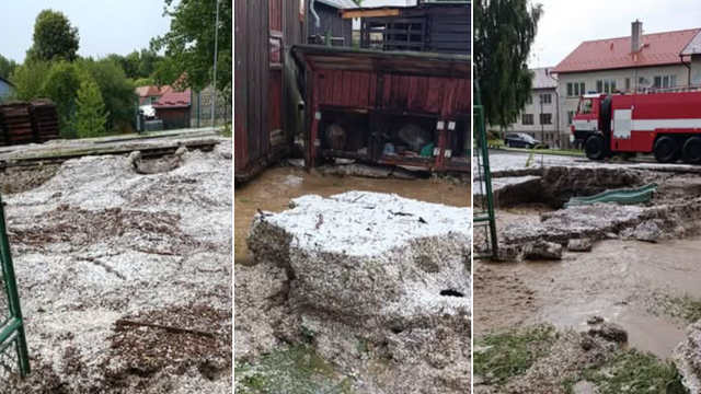 Búrky doznievajú ešte za našimi hranicami. Takéto škody spôsobili