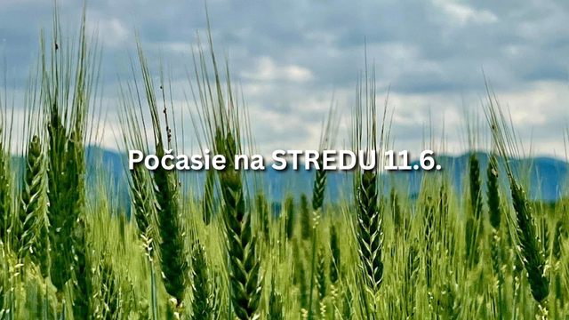 Predpoveď na stredu, 11. júna: Bude slnečno a teplo