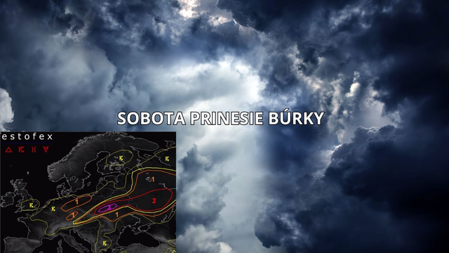 VAROVANIE: Búrky budú dnes extrémne. Večer udrú búrky aj na Slovensko