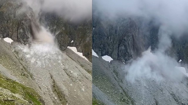 VIDEO: Vo Vysokých Tatrách došlo k obrovskému zosuvu skál