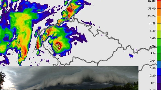 Očakávajú najsilnejšie búrky od začiatku roka. Streda bude zaujímavá