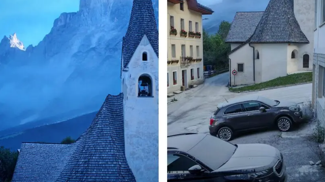 Došlo k ďalšiemu zosuvu pôdy. Talianske mesto je teraz celé pokryté prachom