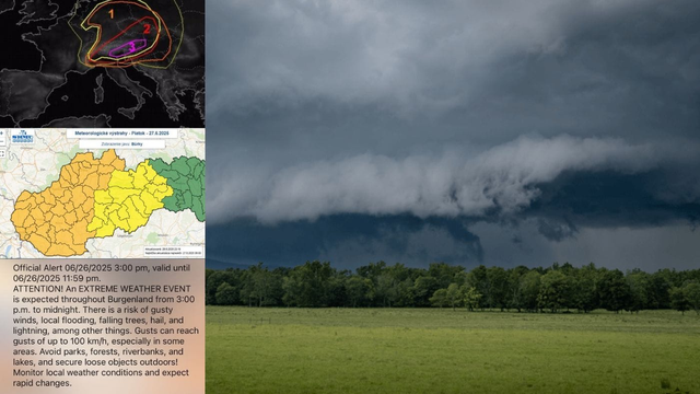 Veterný systém bol oveľa slabší. Búrky vývoj zmenili