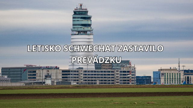 Viedenské letisko pre BÚRKU zastavilo prevádzku