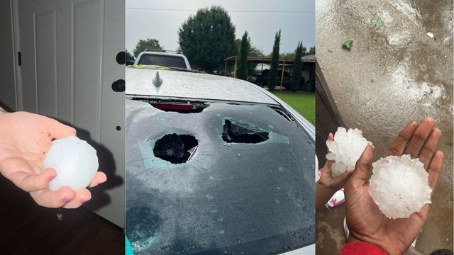 Krúpy veľké ako tenisové loptičky rozbíjali strechy a sklá áut