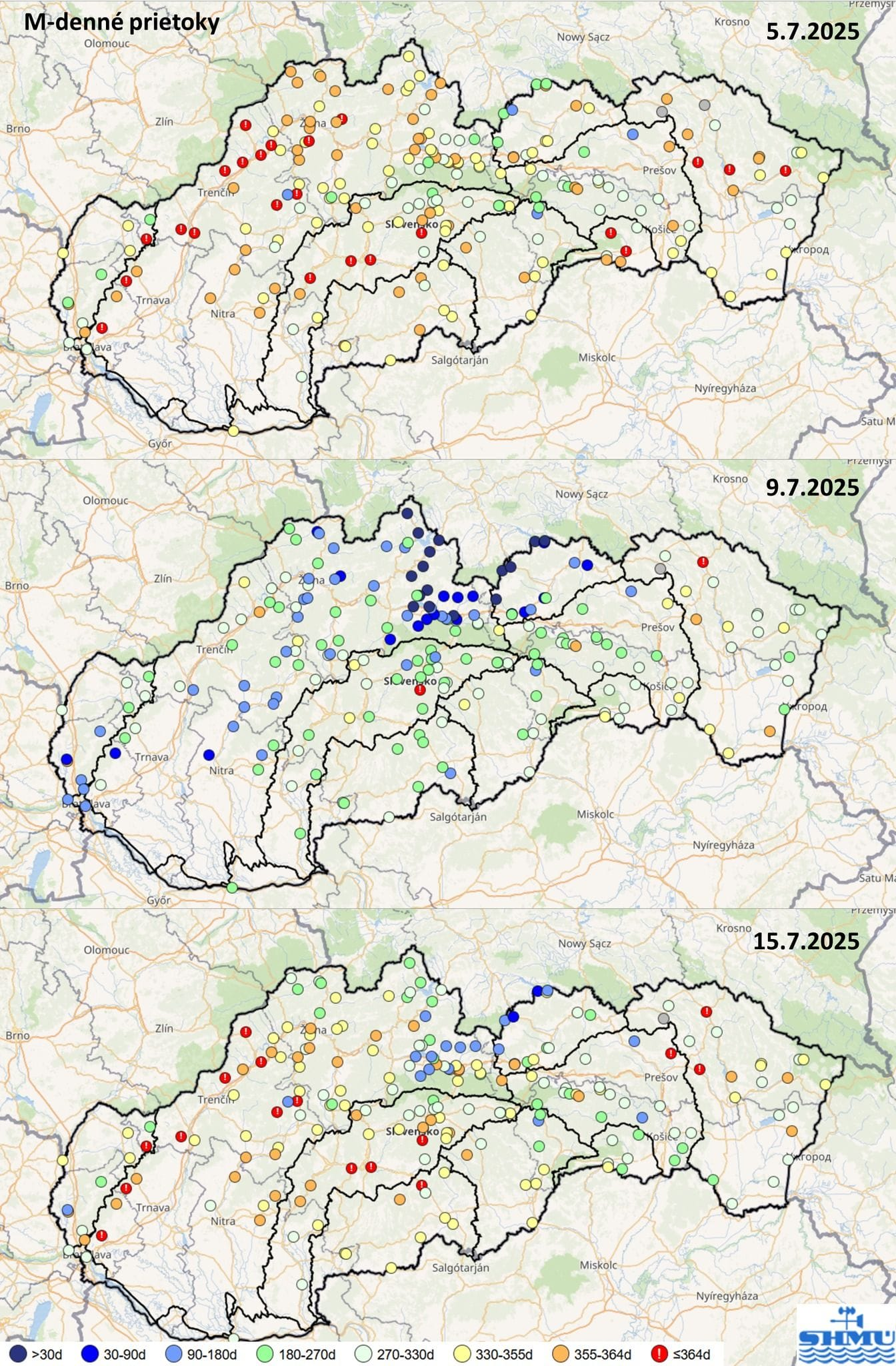 Ako sú na tom slovenské rieky po minulotýždňových búrkach? Hydrológovia ...