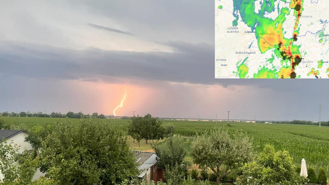 Búrky sú už tu: Organizujú sa do SUPERCIEL, sledujte radar