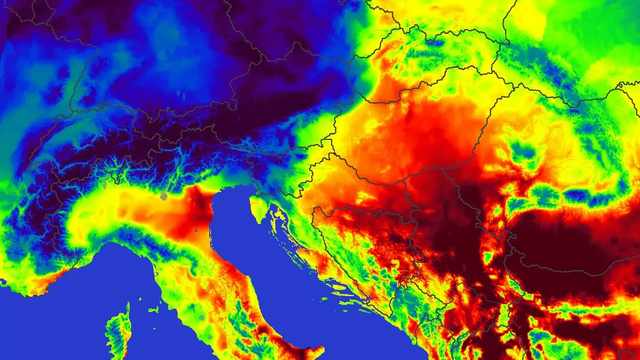 Front prináša silnejší vietor a ochladenie o 10 °C. Prichádzajú ďalšie búrky