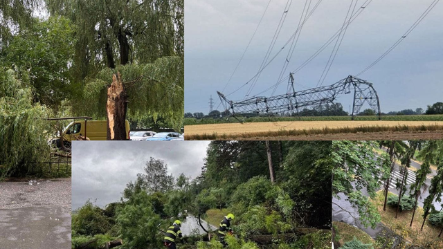 Ničivé búrky zanechali katastrofu aj na železnici, vlaková doprava je pozastavená
