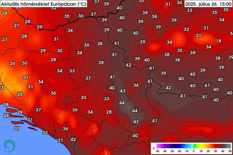 zdroj: facebook.com/HungaroMet Nonprofit Zrt.