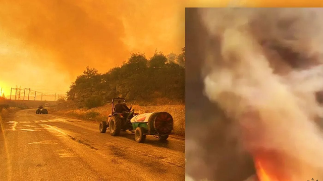 VIDEO: V Turecku sa objavil vzácny úkaz. Hasiči bojovali s tzv. „ohnivým tornádom“