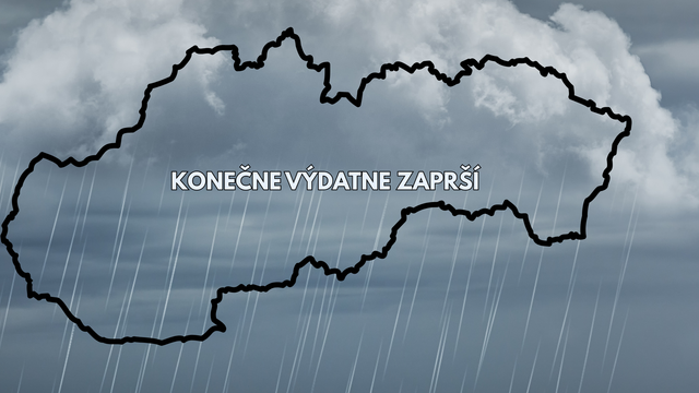 Konečne na Slovensku poriadne zaprší!  Horúčavy skončia a pršať bude niekoľko dní
