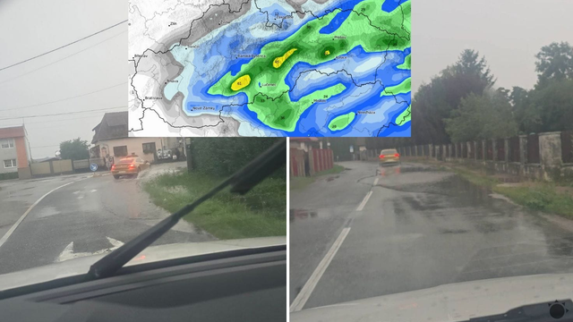 Aktuálne výstrahy: Dážď ešte potrápi tieto oblasti