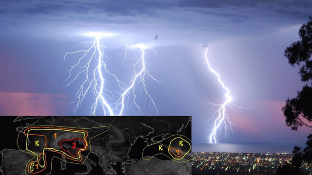 VÝSTRAHY: Udrú silné búrky. Kde to dnes bude najhoršie?