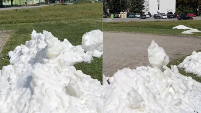 Oravčania ostali prekvapení, v uliciach sa objavil sneh. Toto je dôvod