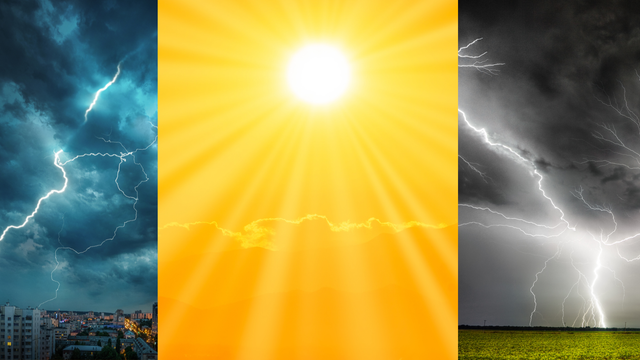 Pripravte sa dnes na divoké počasie. Búrky, horúčavy a potom opäť búrky
