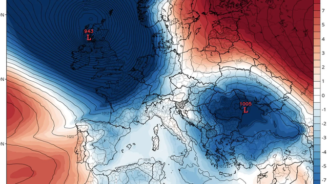 Prvá jesenná víchrica je tu: „Monštrum“ s vetrom až 140 km/h ohrozí Európu. Zasiahne aj Slovensko?