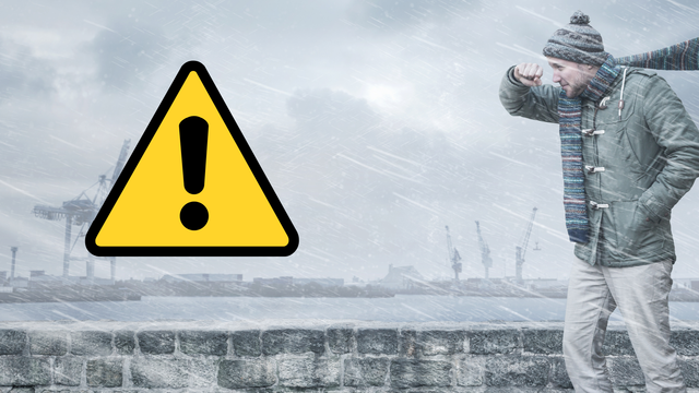 Arktická masa chladu prinesie silný vietor a úhrny zrážok nad 150 mm