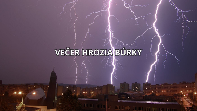 Studený front zasiahne Slovensko. Meteorológovia varujú výstrahami