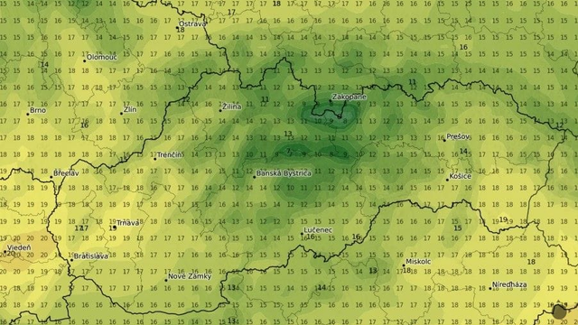 Ešte prší a počasie zajtra bude nie príliš vydarené