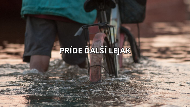 PRVÉ INFO: Slovensko zasiahne ďalší výdatný lejak