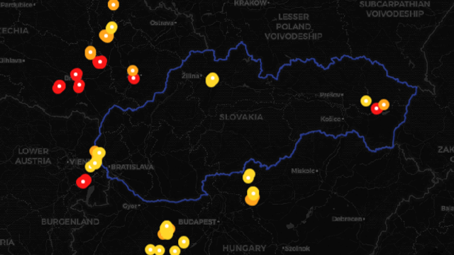Búrlivé a veterné ráno na Slovensku. Dnes nás potrápi lejak aj vetrisko