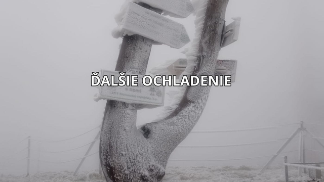 Už sa na nás rúti studený vzduch. Prinesie MRAZY aj SNEH