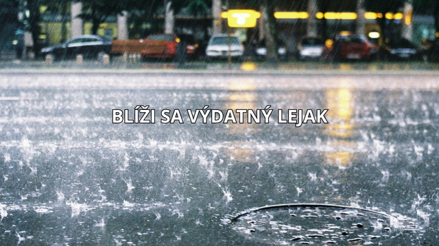 Rúti sa na nás níž, ktorá prinesie poriadne výdatné zrážky