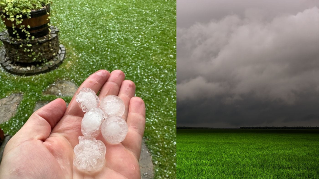 Búrky na Slovensko priniesli krúpy. Ďalšia vlna je na obzore