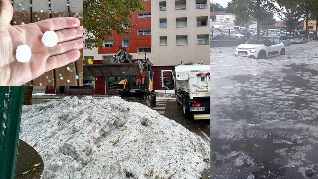 Búrky už prinášajú krúpy veľké ako orechy a záplavy