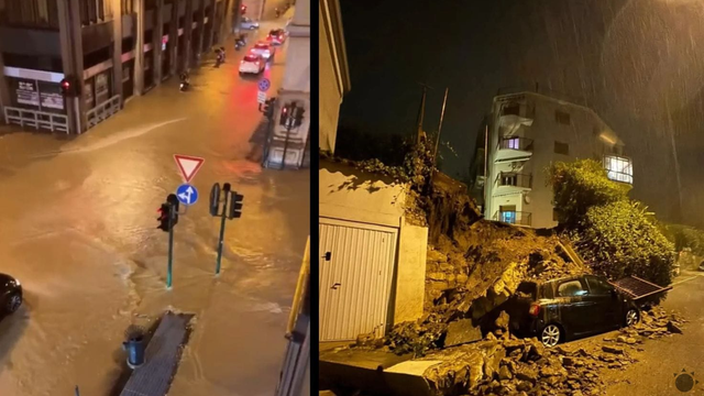 Silné búrky priniesli až 100 mm zrážok, záplavy a zosuvy pôdy