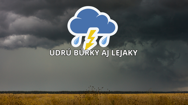 Na Slovensko mieri dážď. Hneď potom sa doženú búrky